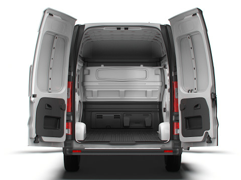 Renault Trafic Van L2H2 HQInterior 2024 Modello 3D