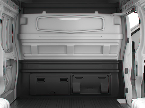 Renault Trafic Van L2H2 HQInterior 2024 Modello 3D