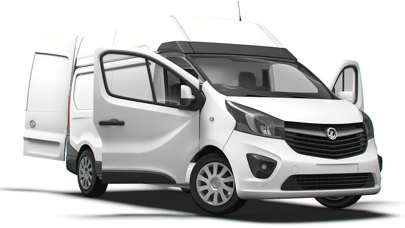 Vauxhall Vivaro Van L2H2 HQInt&eacute;rieur 2019 Modèle 3D .c4d .max .obj .3ds .fbx .stl .blend 