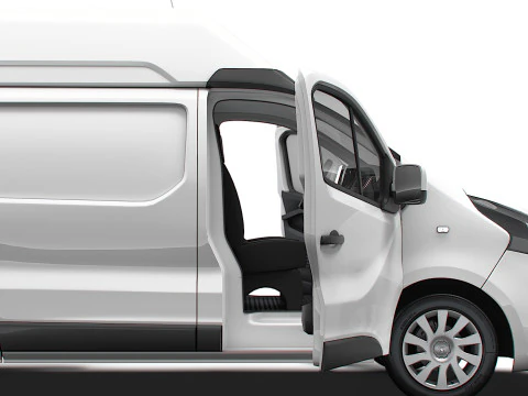 Vauxhall Vivaro Van L2H2 HQInt&eacute;rieur 2019 Modèle 3D