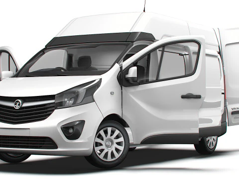 Vauxhall Vivaro Van L2H2 HQInt&eacute;rieur 2019 Modèle 3D