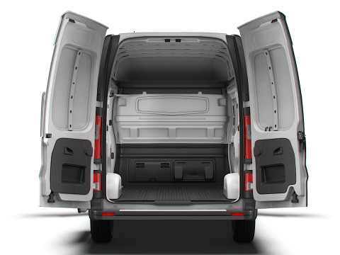 Vauxhall Vivaro Van L2H2 HQInterior 2019 3D Model