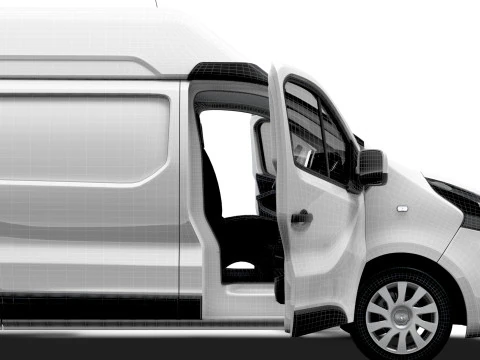 Vauxhall Vivaro Van L2H2 HQInt&eacute;rieur 2019 Modèle 3D