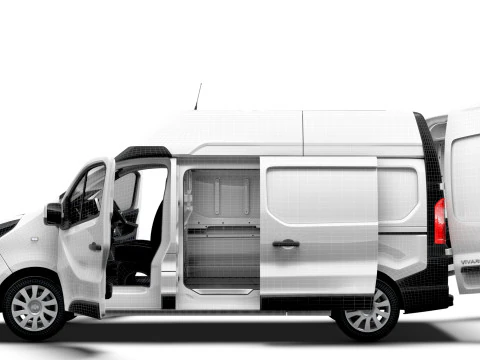 Vauxhall Vivaro Van L2H2 HQInt&eacute;rieur 2019 Modèle 3D