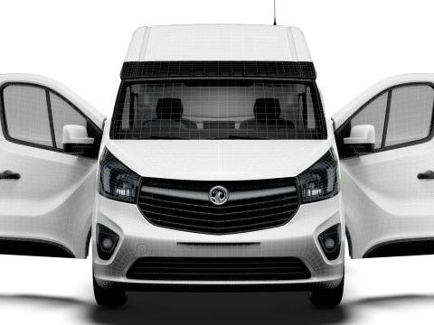 Vauxhall Vivaro Van L2H2 HQInt&eacute;rieur 2019 Modèle 3D