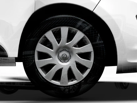 Vauxhall Vivaro Van L2H2 HQInt&eacute;rieur 2019 Modèle 3D