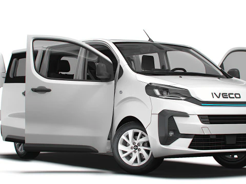 Iveco eJolly Combi L3 HQ Interni 2026 Modello 3D