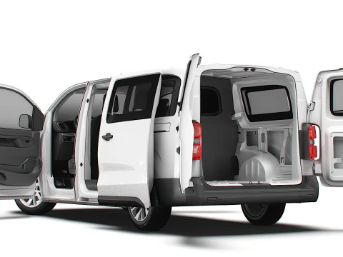 Iveco eJolly Combi L3 HQ Interior 2026 3D Model