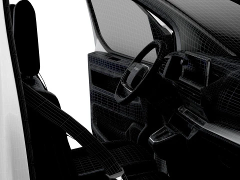 Iveco eJolly Combi L3 HQ Interior 2026 3D Model