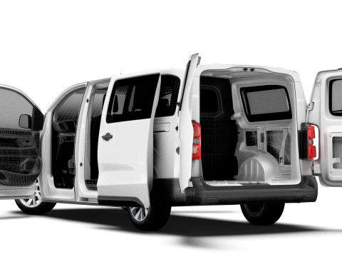 Iveco eJolly Combi L3 HQ Interior 2026 3D Model