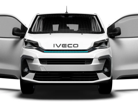 Iveco eJolly Combi L3 HQ Interior 2026 3D Model