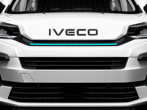 Iveco eJolly Combi L3 HQ Interior 2026 3D Model