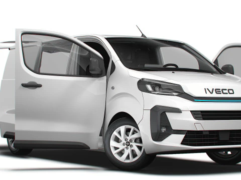 Porta traseira Iveco eJolly L2 HQ Interior 2026 Modelo 3D