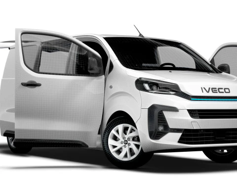 Iveco eJolly Bagaj Kapağı L2 HQ İ&ccedil; Mekan 2026 3D Model