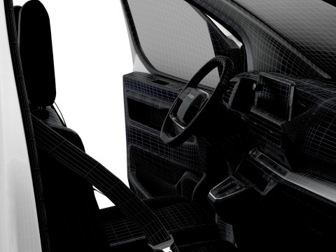 Iveco eJolly Tailgate L2 HQ Interior 2026 Model 3D
