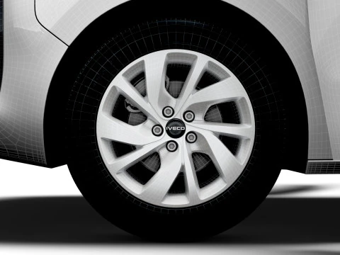 Iveco eJolly Bagaj Kapağı L2 HQ İ&ccedil; Mekan 2026 3D Model