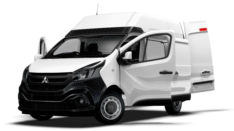 मित्सुबिशी एक्सप्रेस L1H2 HQइंटीरियर 2022 3D मॉडल .c4d .max .obj .3ds .fbx .stl .blend 