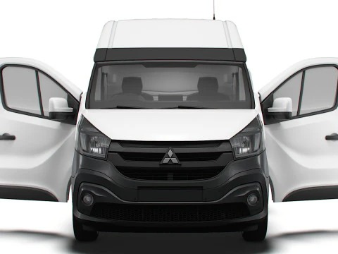 मित्सुबिशी एक्सप्रेस L1H2 HQइंटीरियर 2022 3D मॉडल