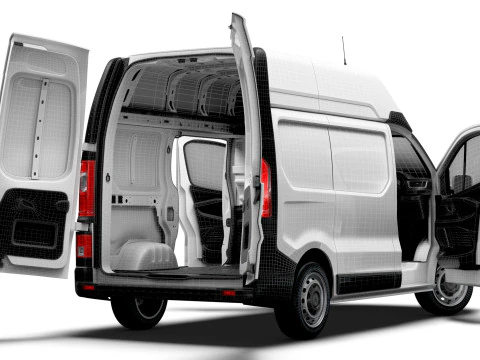 मित्सुबिशी एक्सप्रेस L1H2 HQइंटीरियर 2022 3D मॉडल