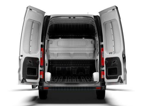Mitsubishi Express L1H2 HQInterior 2022 Modelo 3D
