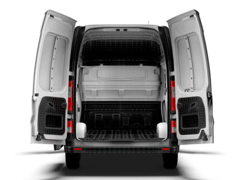 मित्सुबिशी एक्सप्रेस L1H2 HQइंटीरियर 2022 3D मॉडल