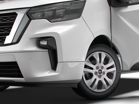 Nissan Primastar Van L1H2 HQInterior 2026 3D Model
