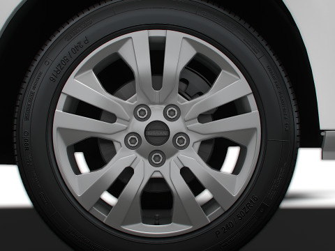 Nissan Primastar Van L1H2 HQInterior 2026 3D Model