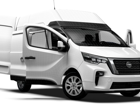 Nissan Primastar Van L1H2 HQInterior 2026 3D Model