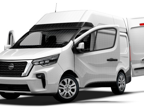 Nissan Primastar Van L1H2 HQInterior 2026 3D Model