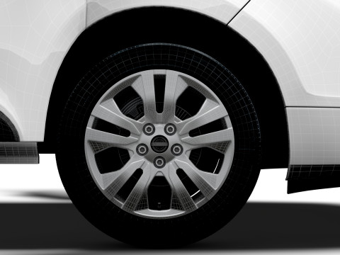 Nissan Primastar Van L1H2 HQInterior 2026 3D Model