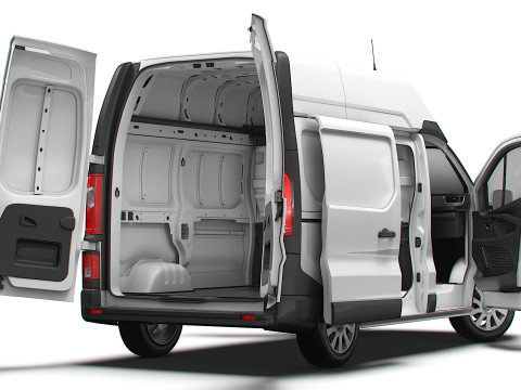 欧宝 Vivaro Van L1H2 HQ 内饰 2019 3D 模型