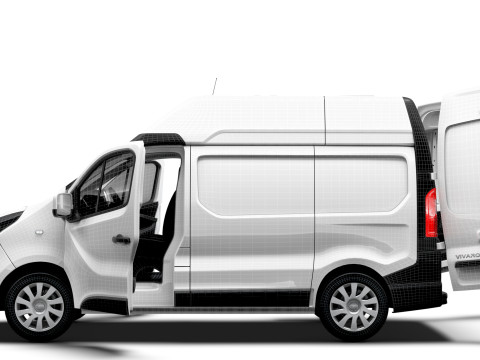 欧宝 Vivaro Van L1H2 HQ 内饰 2019 3D 模型