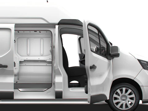 Renault Trafic Van L1H2 HQInterior 2024 3D Model