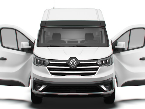 Renault Trafic Van L1H2 HQInterior 2024 3D 모델