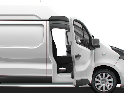 Vauxhall Vivaro Van L1H2 HQInterior 2019 3D Model