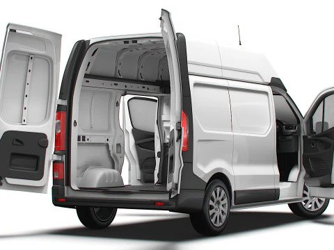Vauxhall Vivaro Van L1H2 HQInterni 2019 Modello 3D