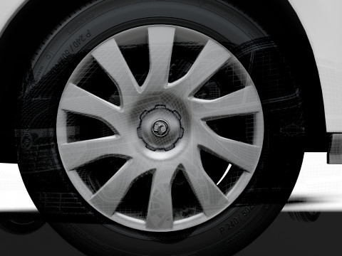 Vauxhall Vivaro Van L1H2 HQInterior 2019 3D Model
