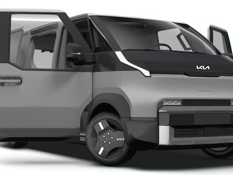 KIA PV5 Cargo L2H1 HQInterior 2026 Model 3D