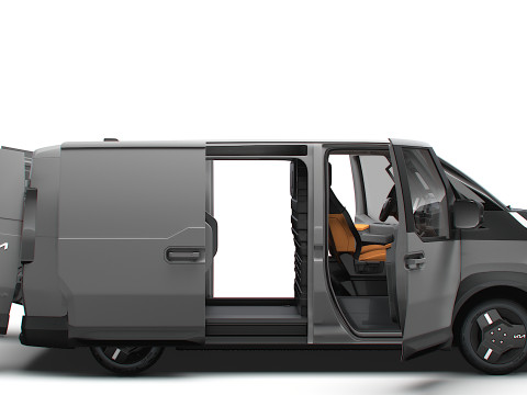 KIA PV5 Cargo L2H1 HQInterior 2026 3D 모델
