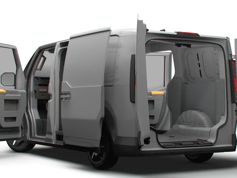 KIA PV5 Kargo L2H1 HQInterior 2026 Model 3D