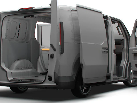 KIA PV5 Kargo L2H1 HQInterior 2026 Model 3D