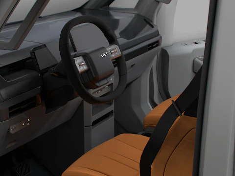 KIA PV5 Kargo L2H1 HQInterior 2026 Model 3D