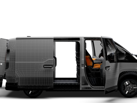 KIA PV5 Cargo L2H1 HQInterior 2026 3D 모델