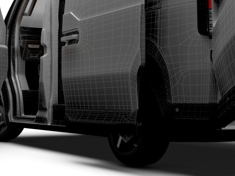 KIA PV5 Cargo L2H1 HQInterior 2026 3D 모델