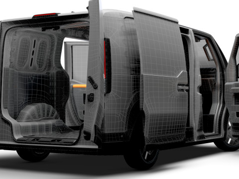 KIA PV5 Cargo L2H1 HQInterior 2026 3D 모델