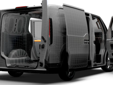 KIA PV5 Kargo L2H1 HQInterior 2026 Model 3D