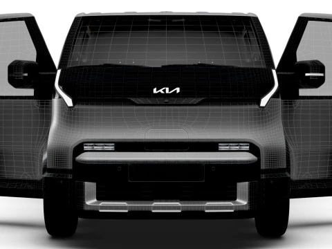 KIA PV5 Kargo L2H1 HQInterior 2026 Model 3D
