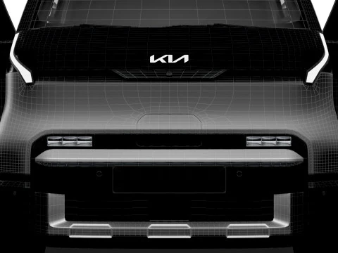 KIA PV5 Kargo L2H1 HQInterior 2026 Model 3D