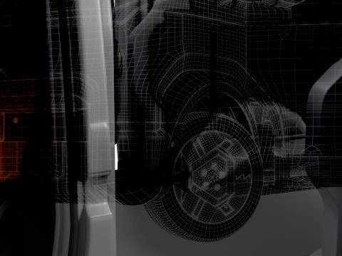 KIA PV5 Kargo L2H1 HQInterior 2026 Model 3D