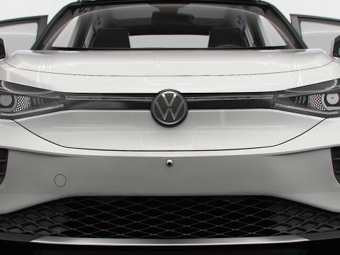 VW ID 4 Commercial HQInterior 2025 3D मॉडल